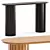 Elegant Benedict Console Table 2014 3D model small image 1