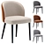 Elegant Ashvill Chair by Cazarina 3D model small image 1