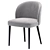 Elegant Ashvill Chair by Cazarina 3D model small image 3