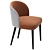 Elegant Ashvill Chair by Cazarina 3D model small image 4
