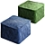 BoConcept XTRA Pouf 3D model small image 1