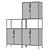 IKEA TROTTEN Cabinet Combo 3D model small image 7