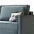 Lille Sofa Collection: Velvet Colors 3D model small image 7