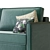 Lille Sofa Collection: Velvet Colors 3D model small image 12