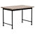 Versatile IKEA KULLABERG Desk 3D model small image 3