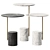 Contemporary Xaxa Stone Metal Furnishings 3D model small image 1
