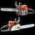 Stihl Chainsaw and Bundle 3D model small image 4