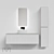 Modern Minimalist Furniture Collection 3D model small image 1