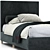 Modern Upholstered Bed Frame 3D model small image 4