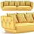 Modern Opera Style Sofa Set 3D model small image 2