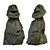 Aged Stone Sculpture for Landscaping 3D model small image 1