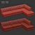 Luxury Tufted Lounge Seating Solution 3D model small image 4