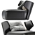 Modern DC 150 Lounge Chair 3D model small image 4