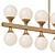 Astoria Linear Suspension: Vintage Elegance 3D model small image 3