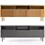 Bilbao Oak TV Stand | Contemporary 3D model small image 1