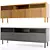Bilbao Oak TV Stand | Contemporary 3D model small image 2