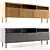 Bilbao Oak TV Stand | Contemporary 3D model small image 3