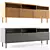 Bilbao Oak TV Stand | Contemporary 3D model small image 7