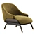 Aster Brigit Armchair 2015 Corona Render 3D model small image 1