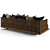 Modern Minotti Quadrado Sofa 3D model small image 5