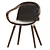 Ginevra Solid Wood Chair varRegExp 3D model small image 5