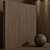 Seamless Poplar Wood Material Set 3D model small image 6