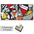 Wall Art Set with Frames 3D model small image 1