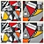 Wall Art Set with Frames 3D model small image 3