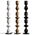 Stylish Rubs Floor Lamp 3D model small image 1