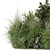 Outdoor Plants Bush Set 1273 3D model small image 3
