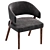 Modern Chic Chair by Cazarina 3D model small image 4