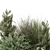 Outdoor Bush Plant Set 1274 3D model small image 3