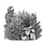 Outdoor Bush Plant Set 1274 3D model small image 7
