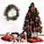 Festive Christmas Tree Decor Set 3D model small image 10