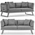 Gio Sofa by Antonio Citterio 3D model small image 2