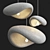 Modern Speckled Pendant Lighting 3D model small image 2