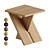 Modern SITIO Table: Artistic Elegance 3D model small image 1