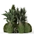 Title: Premium Outdoor Plants Bush Set 3D model small image 6