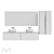 Minimalist Furniture Collection by Vivomobili 3D model small image 2