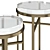 Eichholtz Hoxton Side Table Set 3D model small image 6