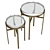 Eichholtz Hoxton Side Table Set 3D model small image 7