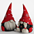 Holiday Gnome Family Set 3D model small image 1