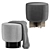 Bonaldo Belt & Cross Pouf 3D model small image 1