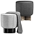 Bonaldo Belt & Cross Pouf 3D model small image 4