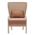ModRattan V-Ray Armchair 3D model small image 2