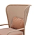 ModRattan V-Ray Armchair 3D model small image 5