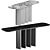 Geometric Console Bonaldo 3D model small image 1