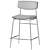 Madrid Half-Bar Stool, 540mm Length 3D model small image 4