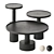 Elegant Pilar Concrete Vase Pioneered by Baxter 3D model small image 1