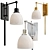 Elegant Bellevue Single Light Sconce 3D model small image 1